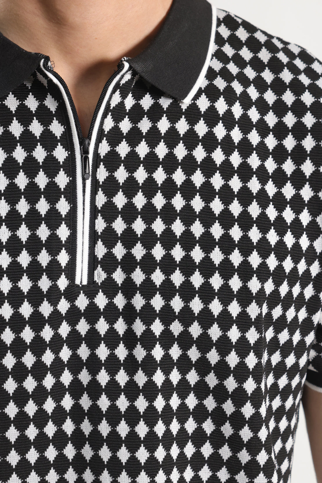 Knitted Polo Shirt