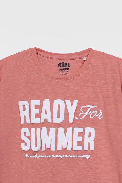 SLOGAN PRINT T-SHIRT