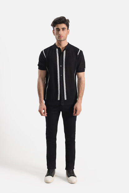 RELAXED FIT BUTTON DOWN CASUAL SHIRT
