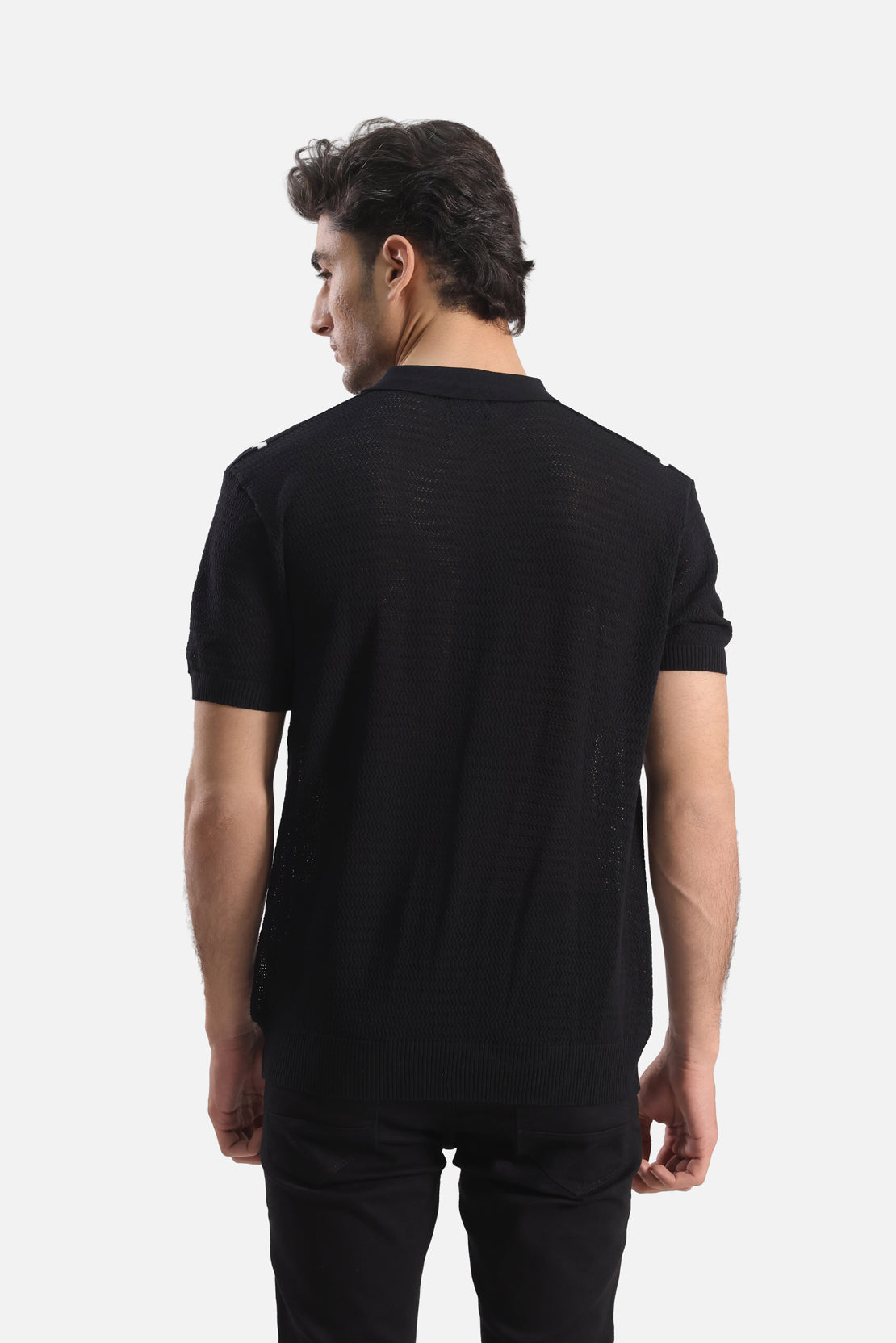 RELAXED FIT BUTTON DOWN CASUAL SHIRT