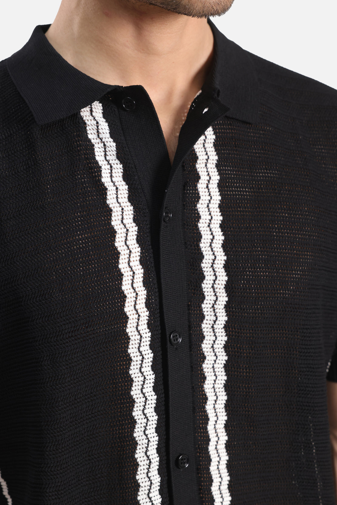 RELAXED FIT BUTTON DOWN CASUAL SHIRT