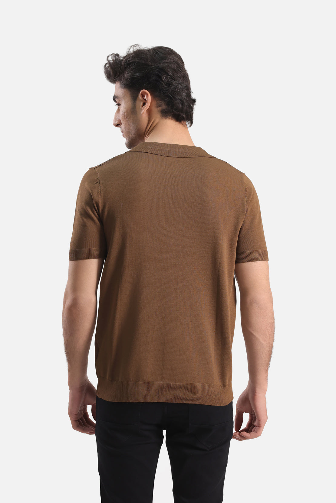 RELAXED FIT BUTTON DOWN CASUAL SHIRT