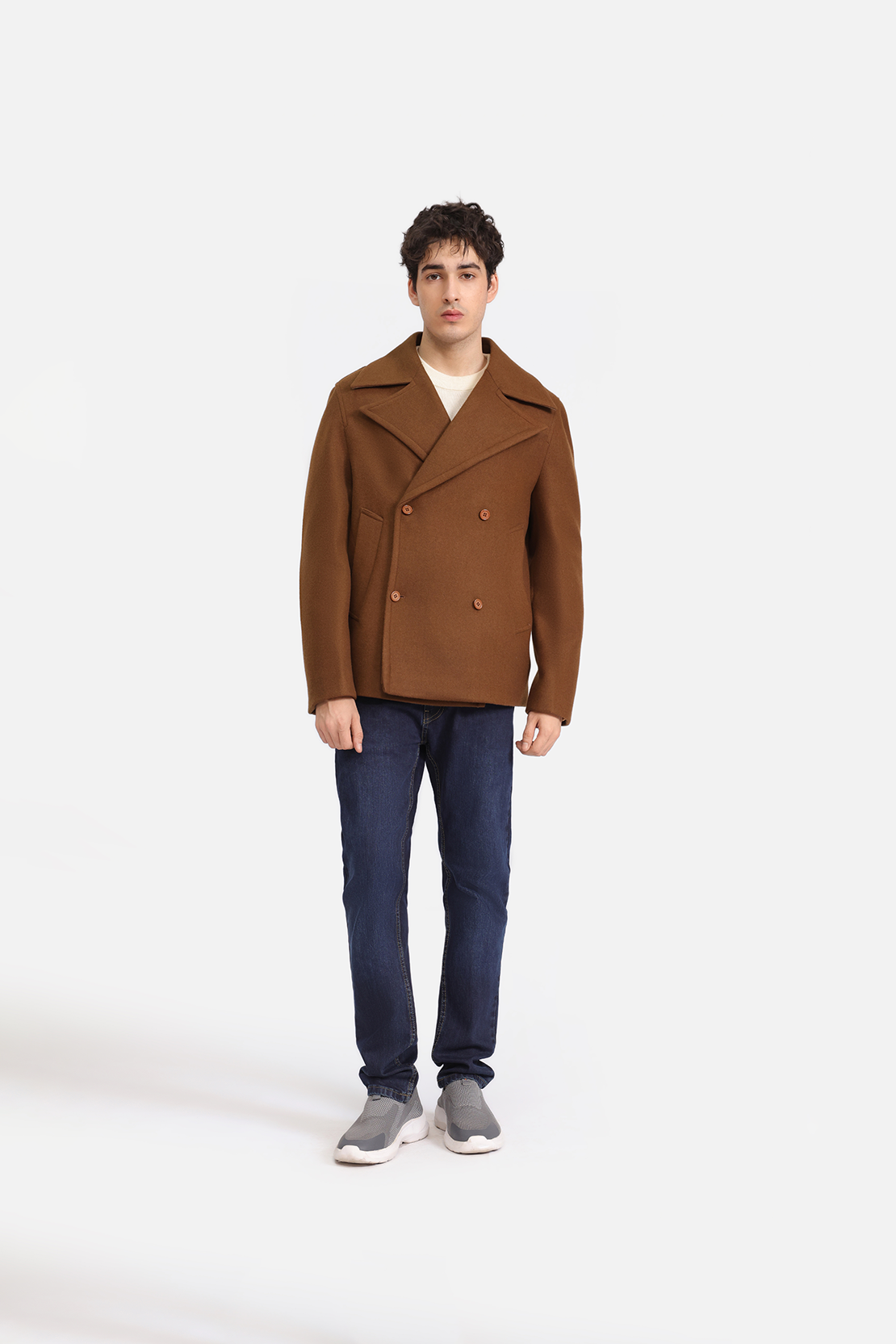 DOUBLE BREASTED COAT