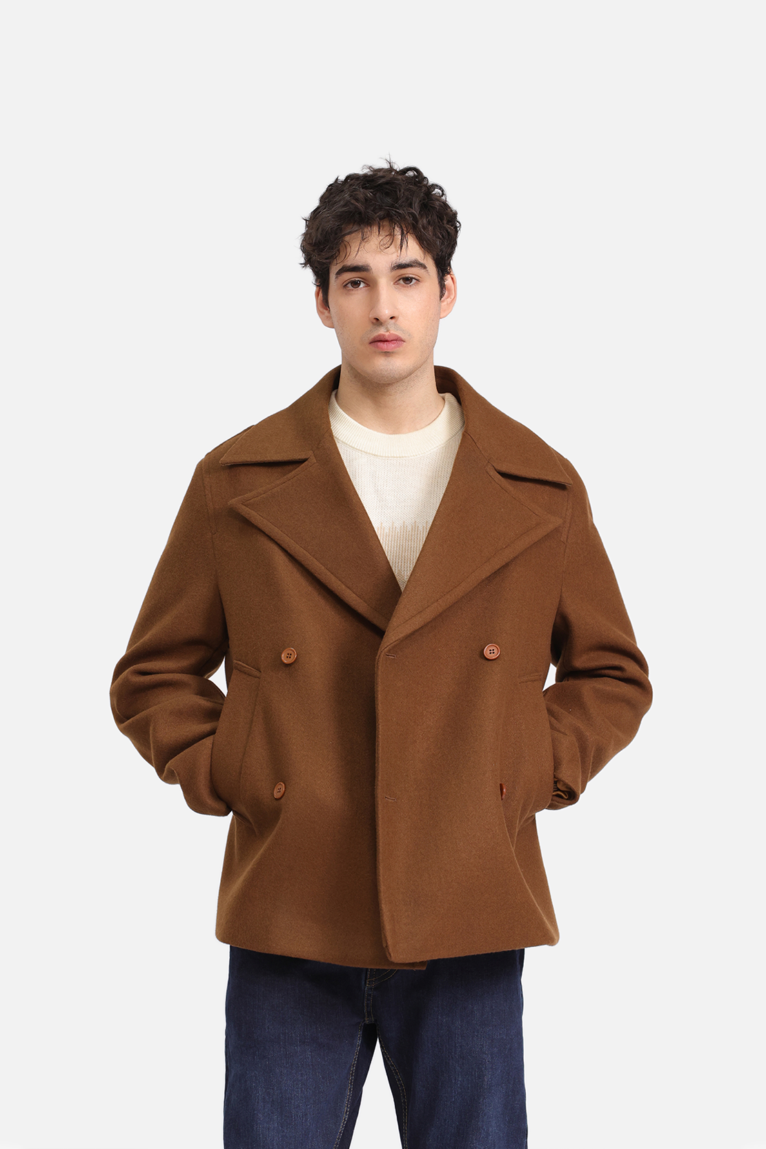 DOUBLE BREASTED COAT