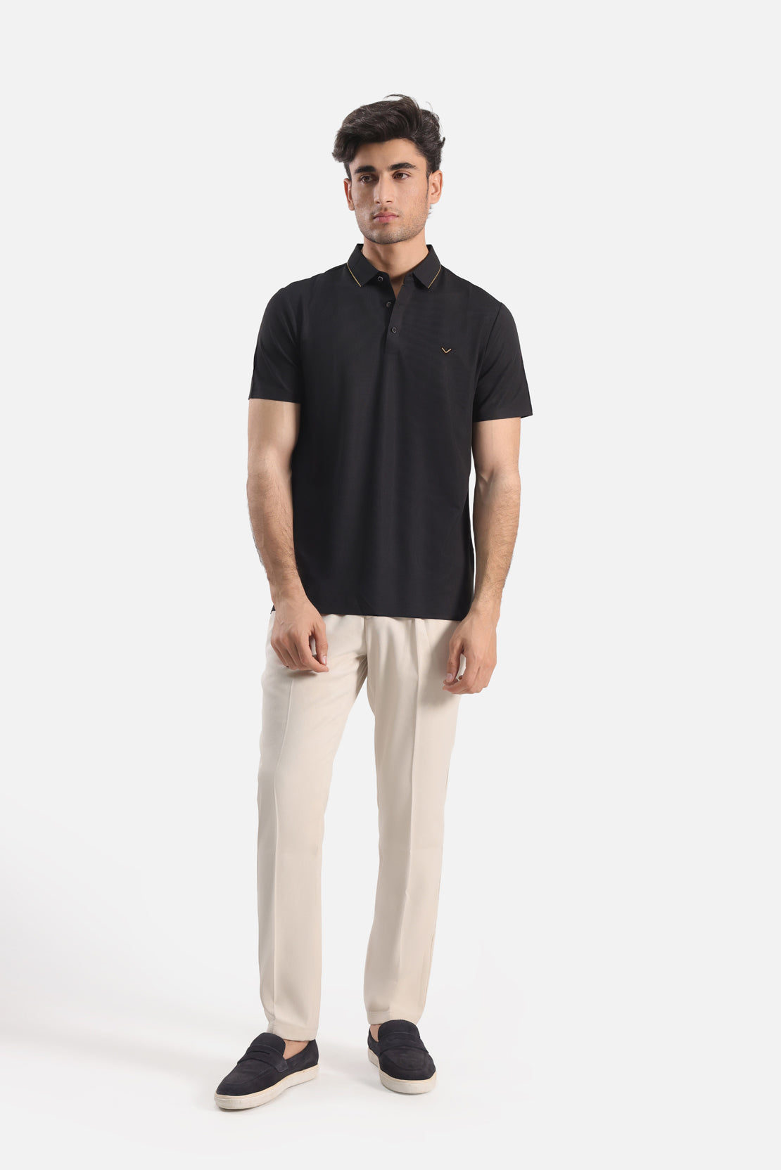 Jacquard Polo Shirt