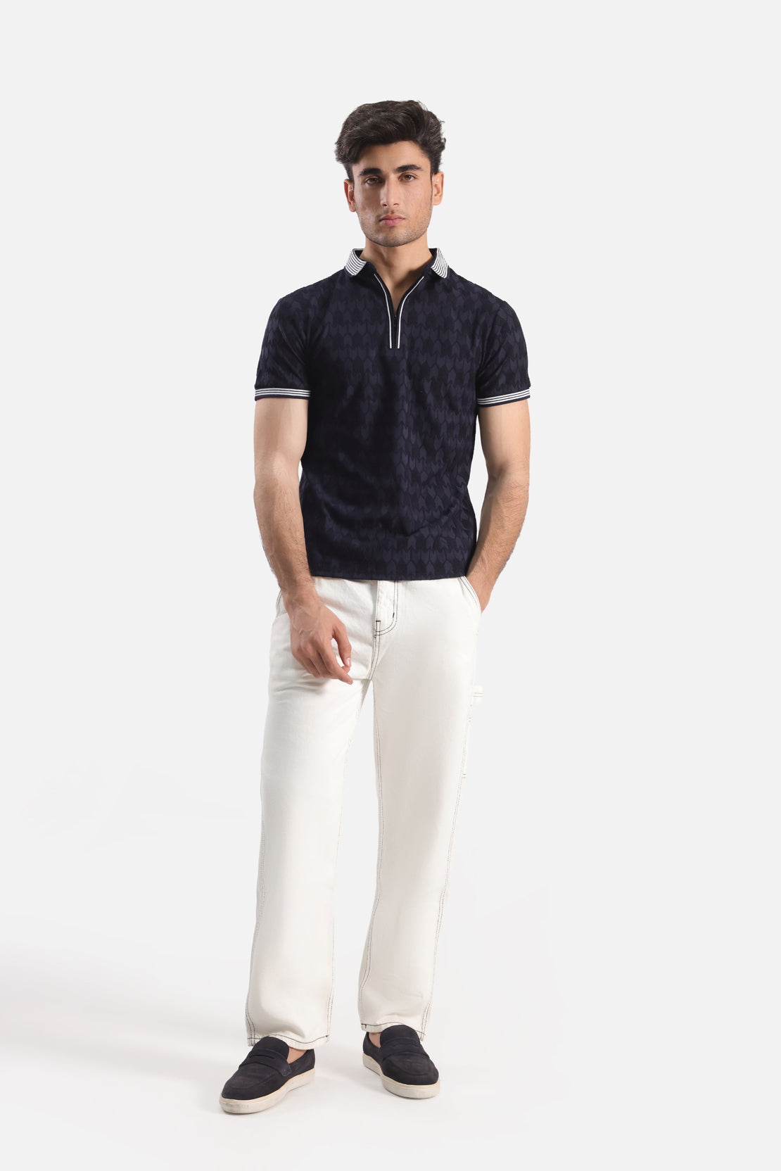 Knitted Polo Shirt