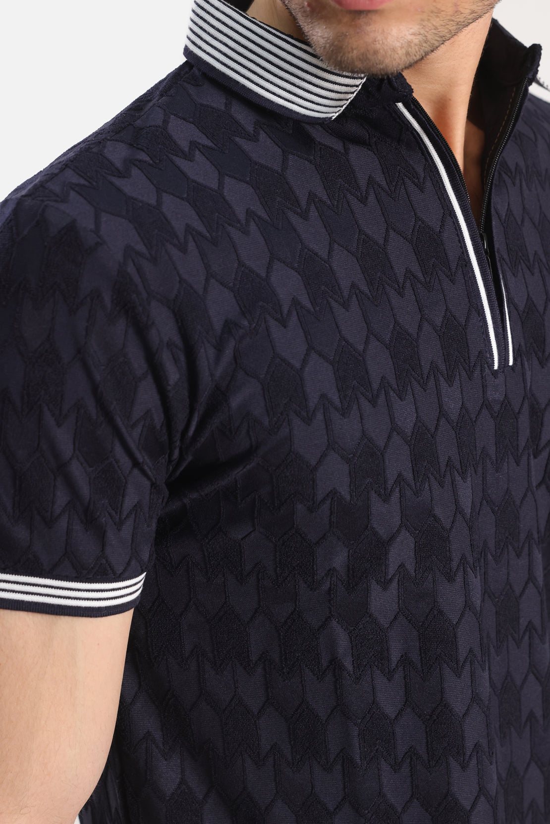 Knitted Polo Shirt