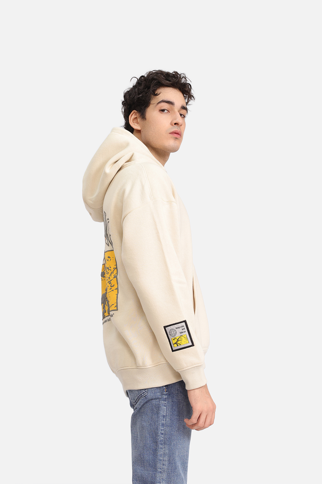 OVERSIZED FLEECE HOODIE