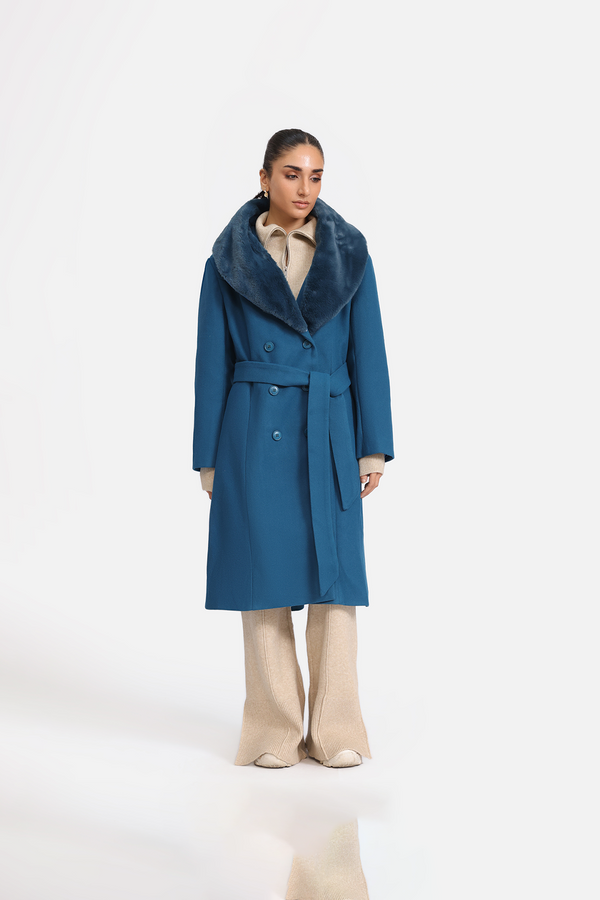 BELTED LONG COAT