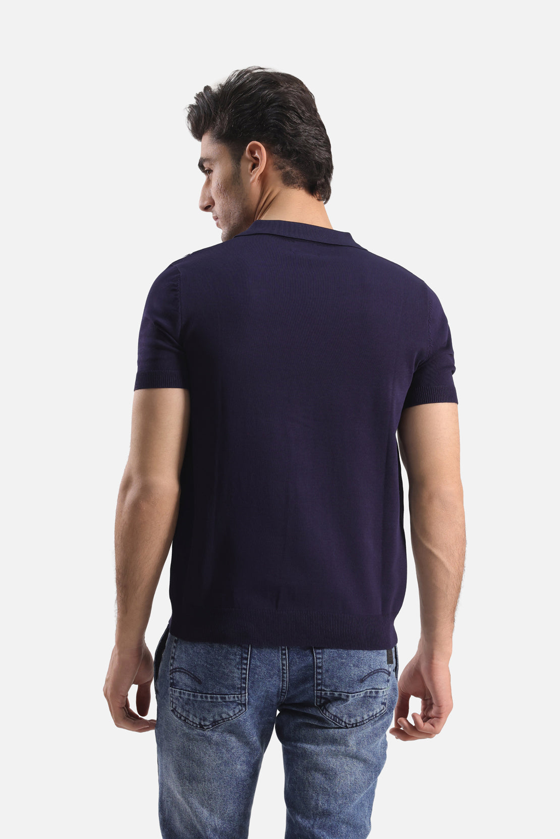 RELAXED FIT BUTTON DOWN CASUAL SHIRT