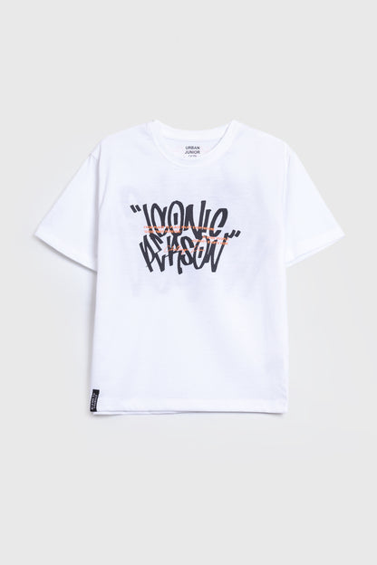 SLOGAN PRINT T-SHIRT