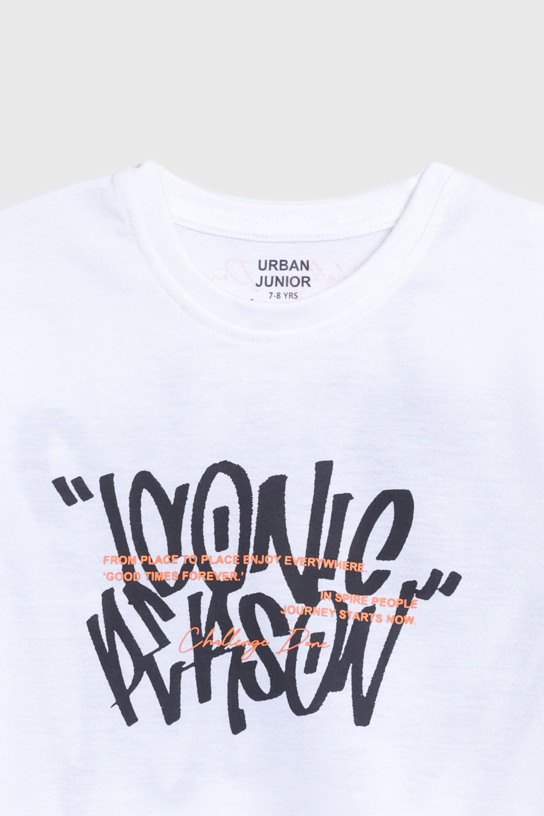 SLOGAN PRINT T-SHIRT