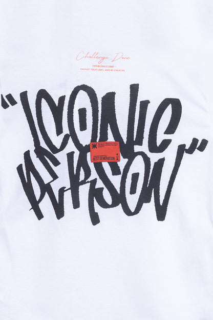 SLOGAN PRINT T-SHIRT