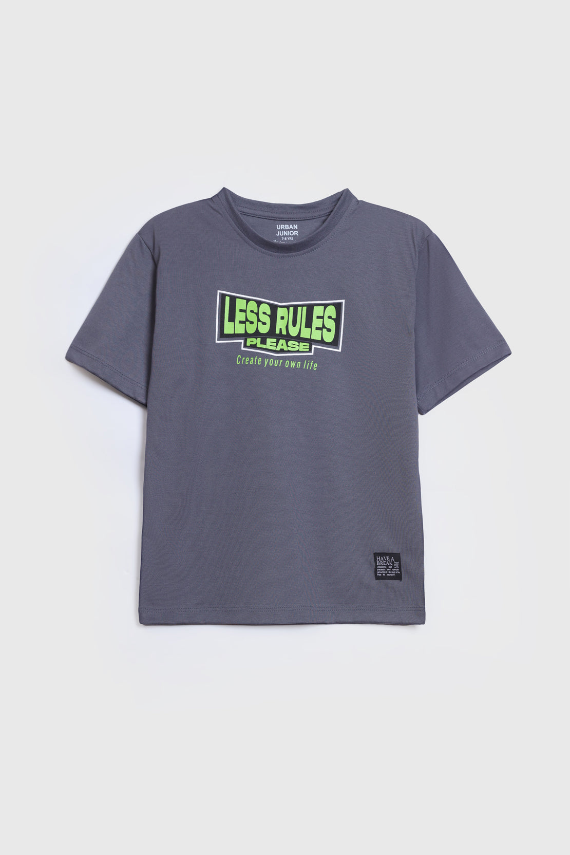SLOGAN PRINT T-SHIRT