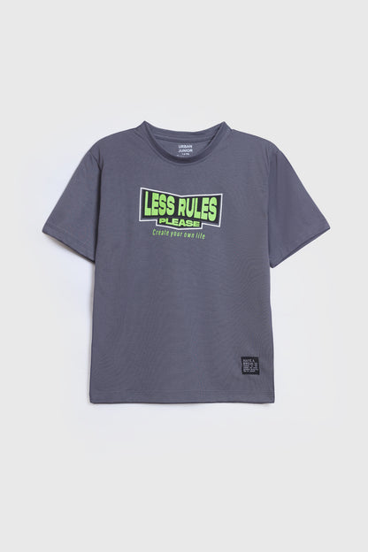 SLOGAN PRINT T-SHIRT