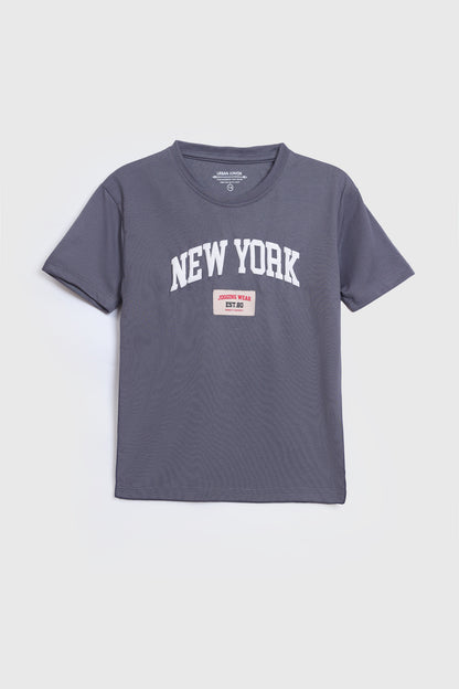 SLOGAN PRINT T-SHIRT