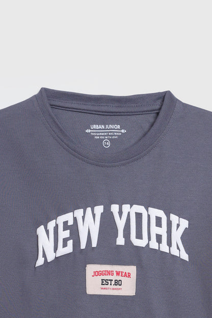SLOGAN PRINT T-SHIRT