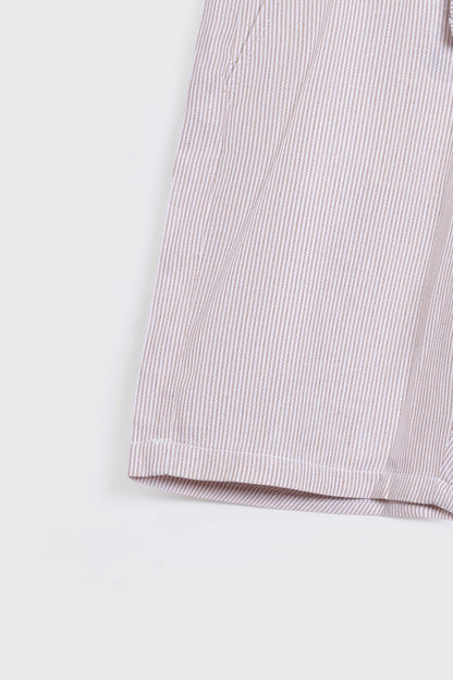 STRIPED CASUAL SHORTS
