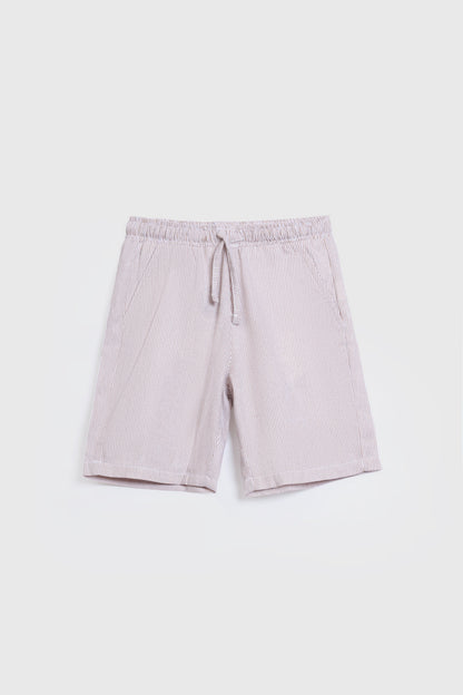 STRIPED CASUAL SHORTS