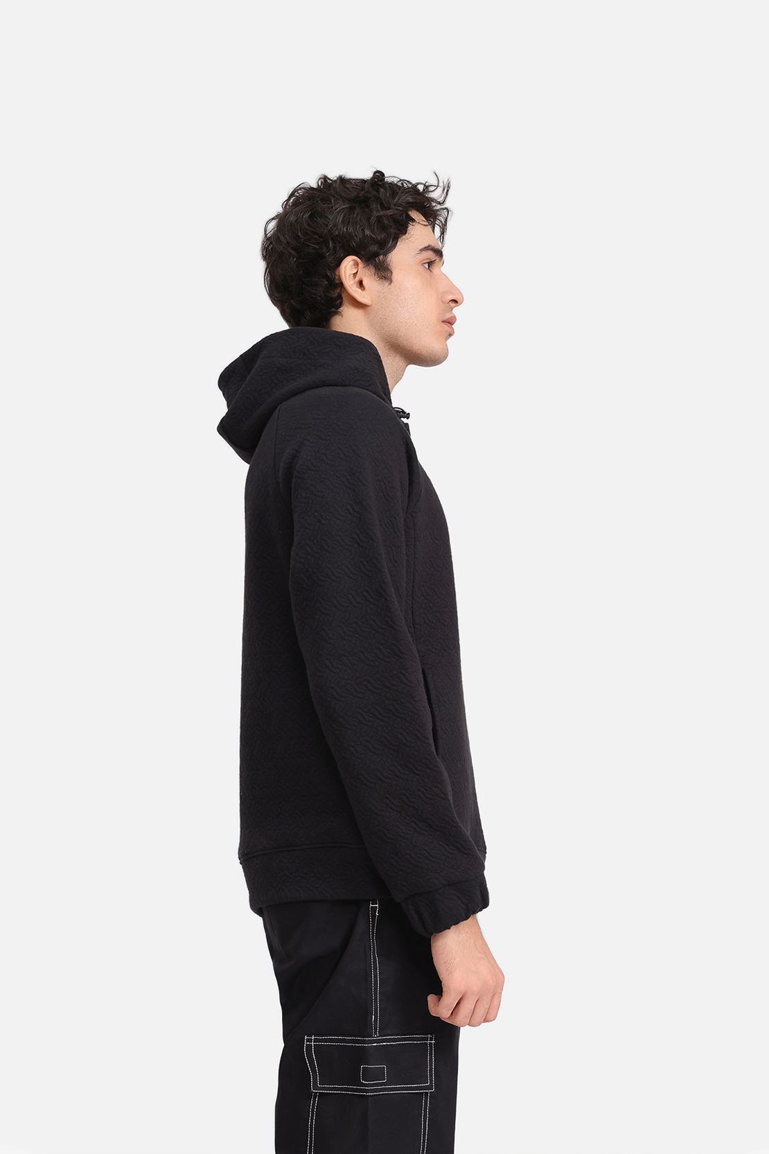 JAQUARD HOODIE