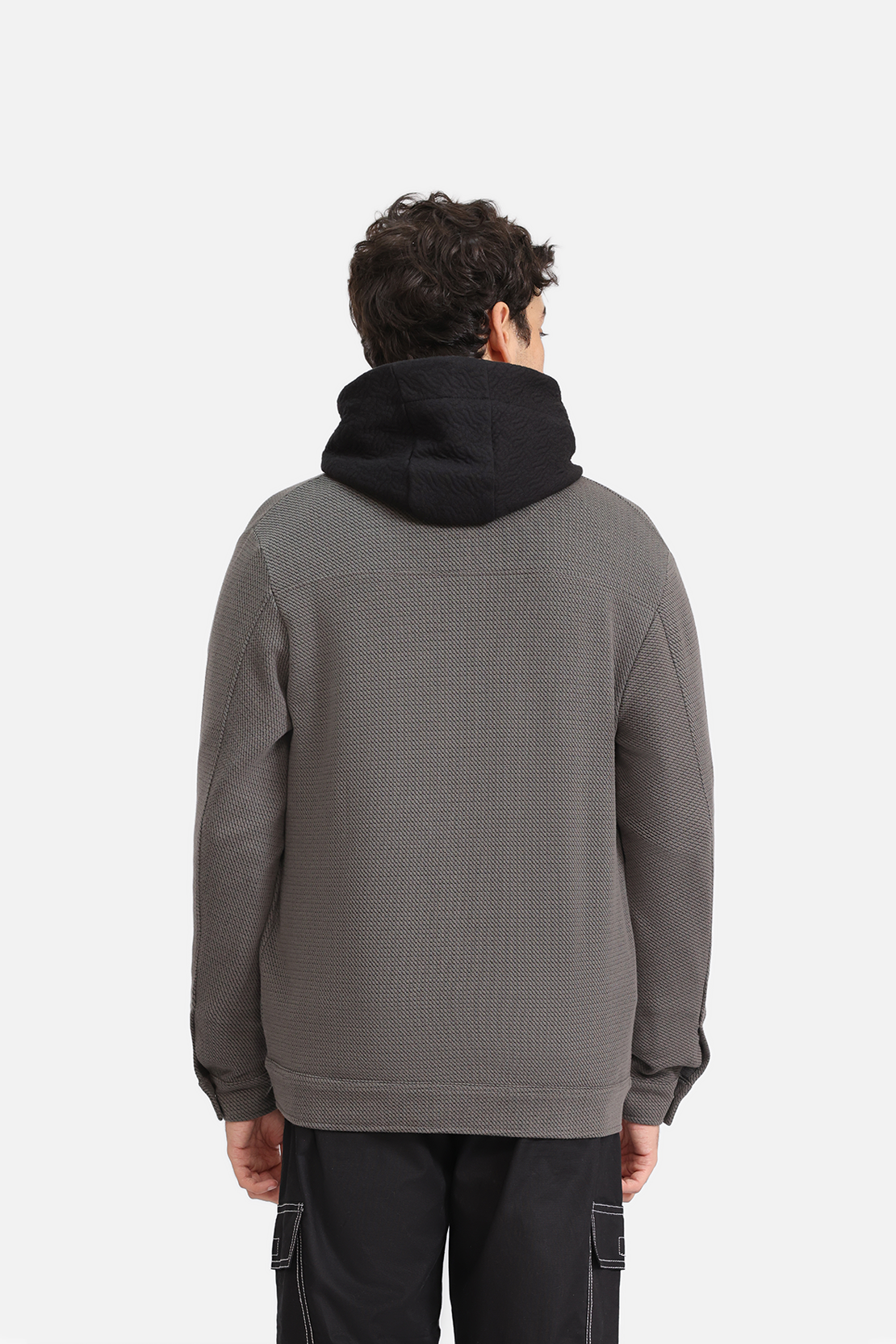 JAQUARD SWEATSHIRT
