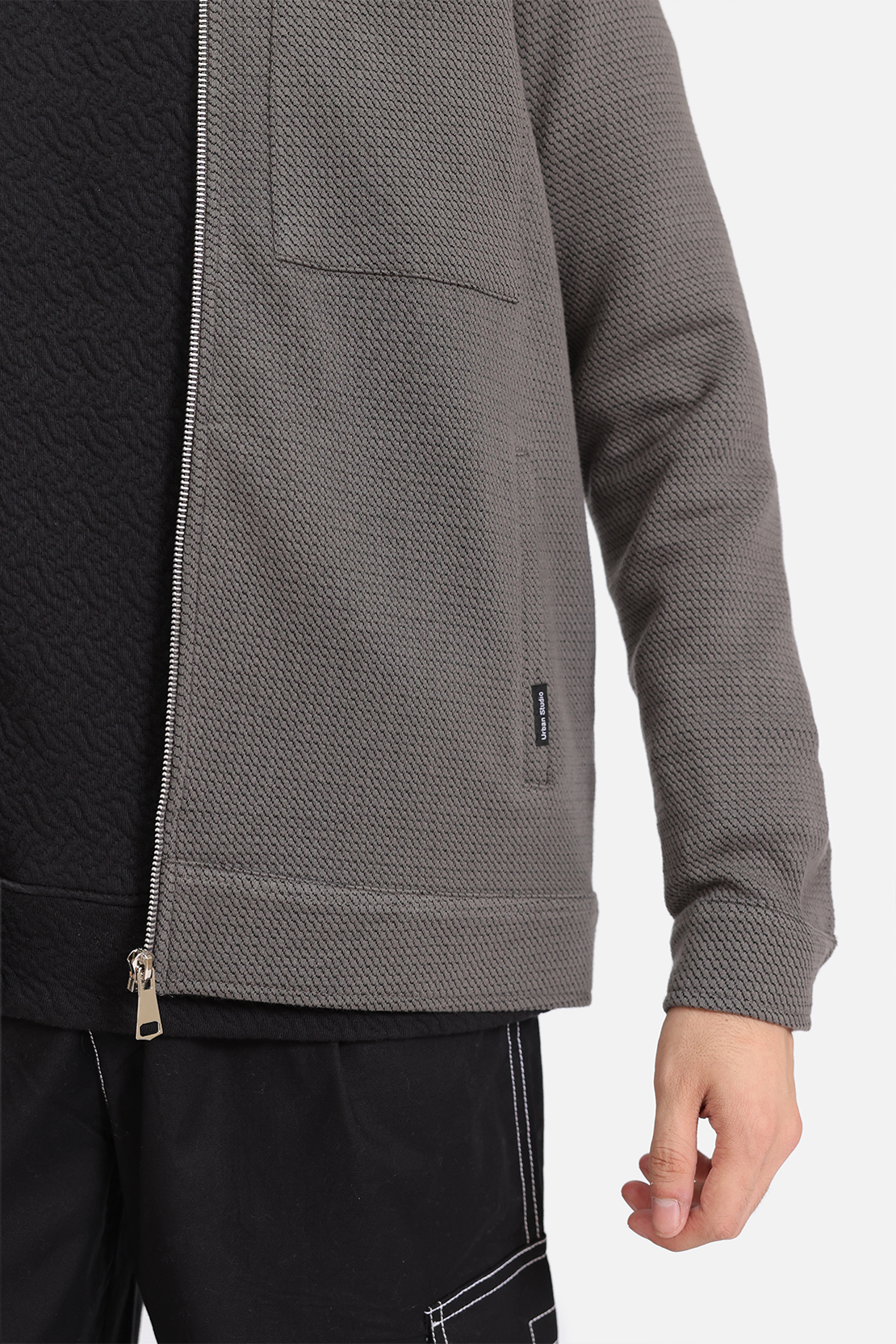 JAQUARD SWEATSHIRT