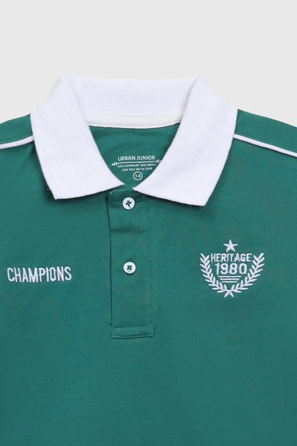 BOY COORD SET POLO