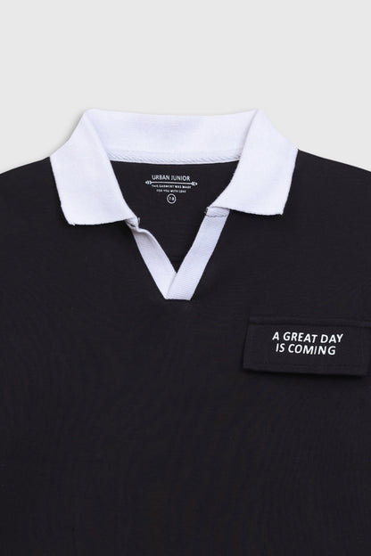BOY COORD SET POLO