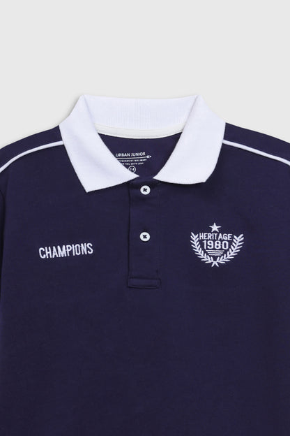 BOY COORD SET POLO