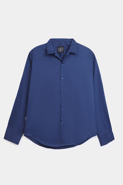 LONG-SLEEVE CUBAN SHIRT