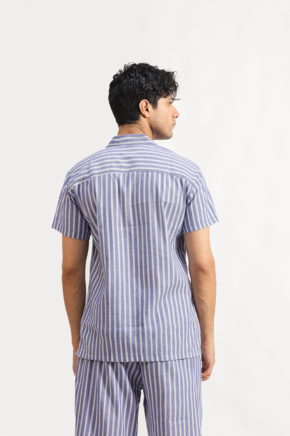 Striped Coord set shirt