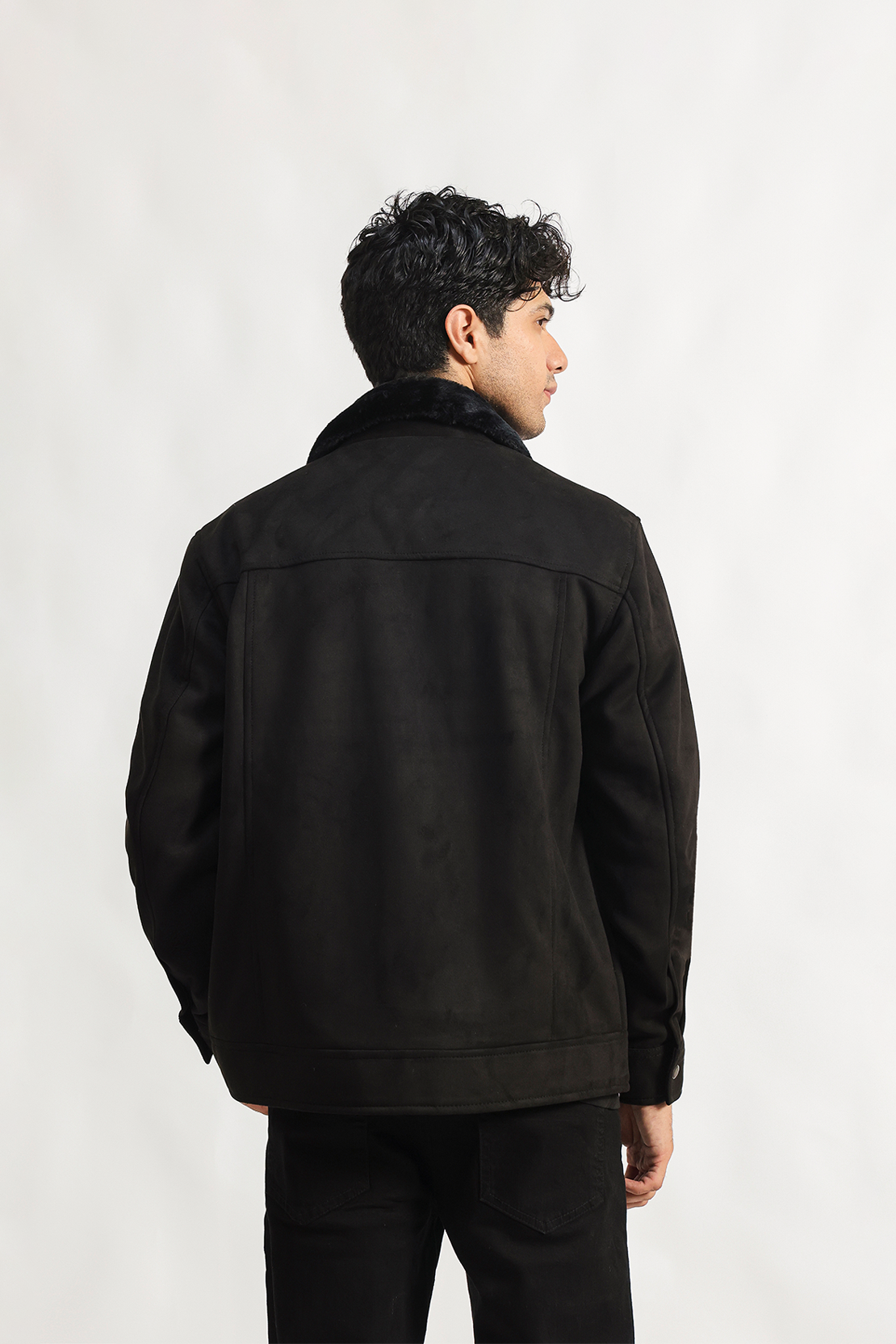 Teddy collar jacket