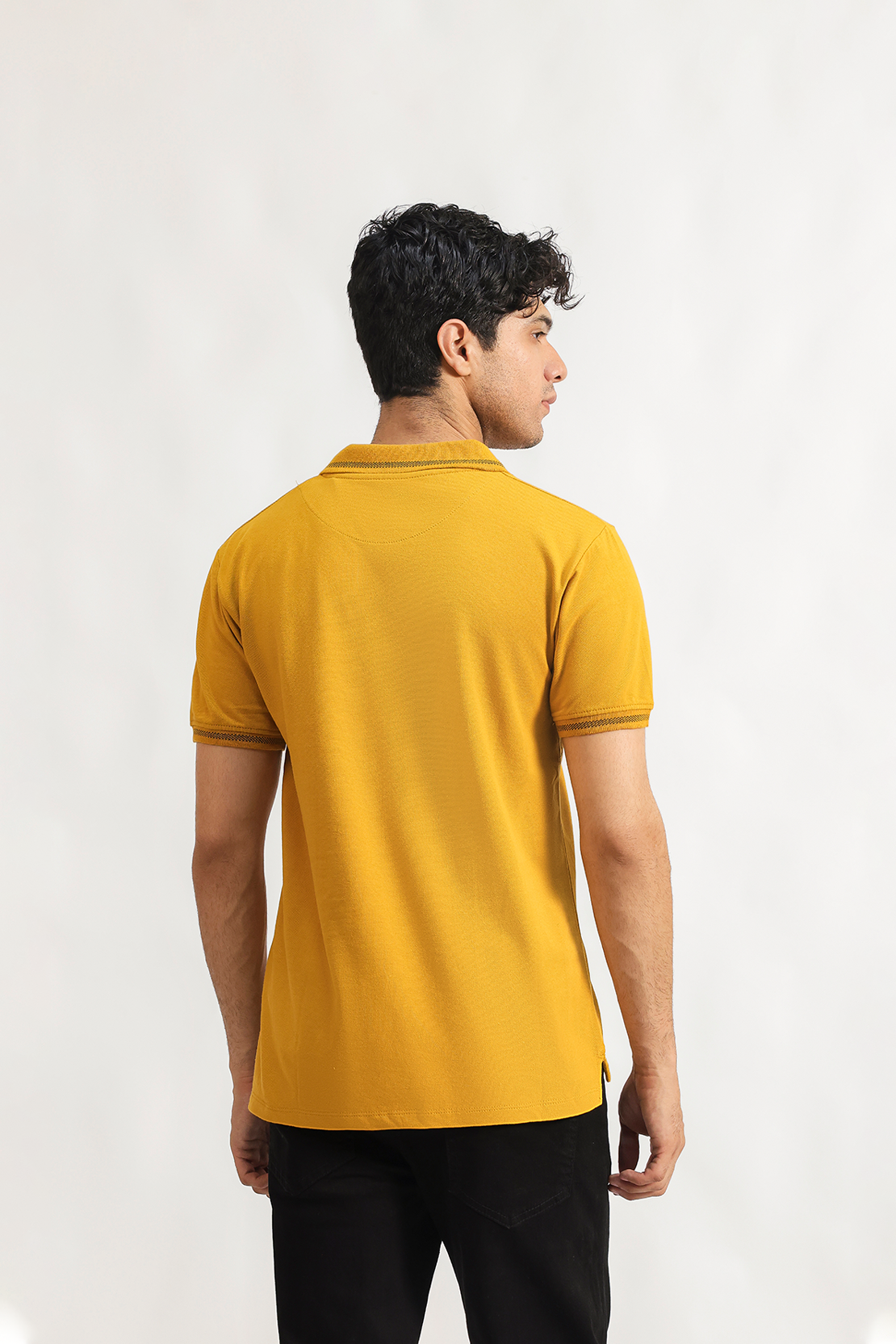 Cuban Collar Polo Shirt