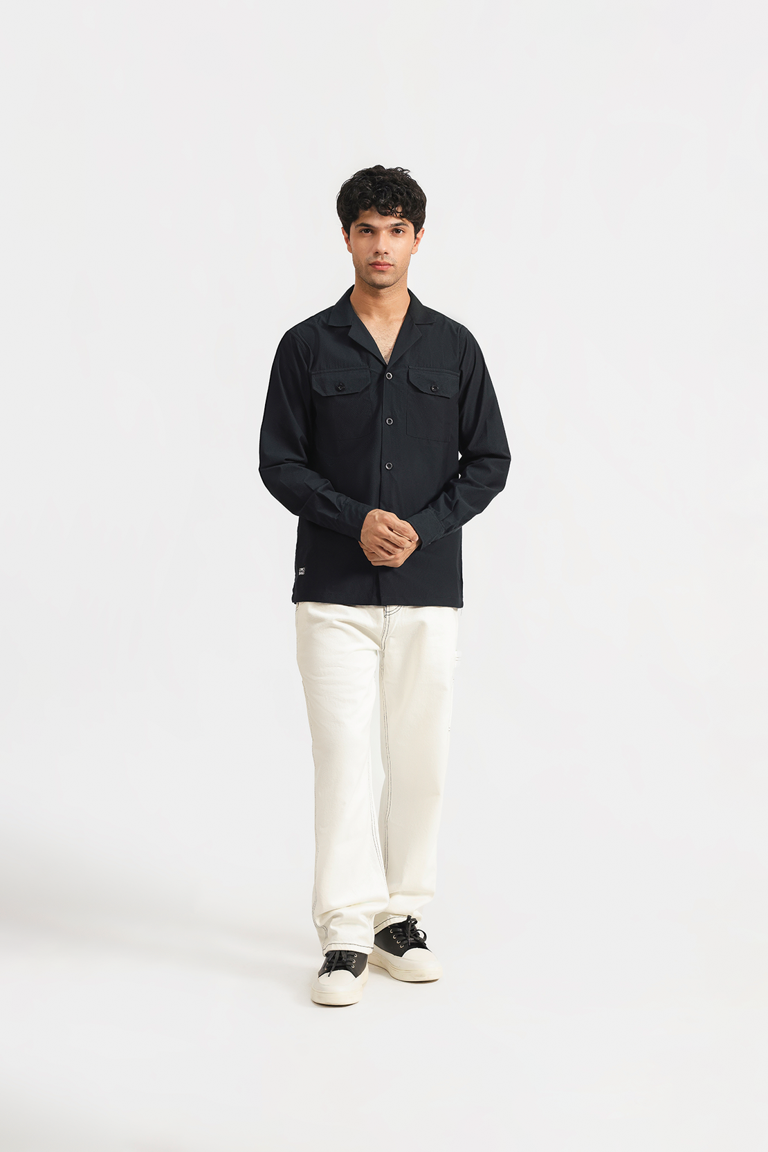 Chest pockets shirt