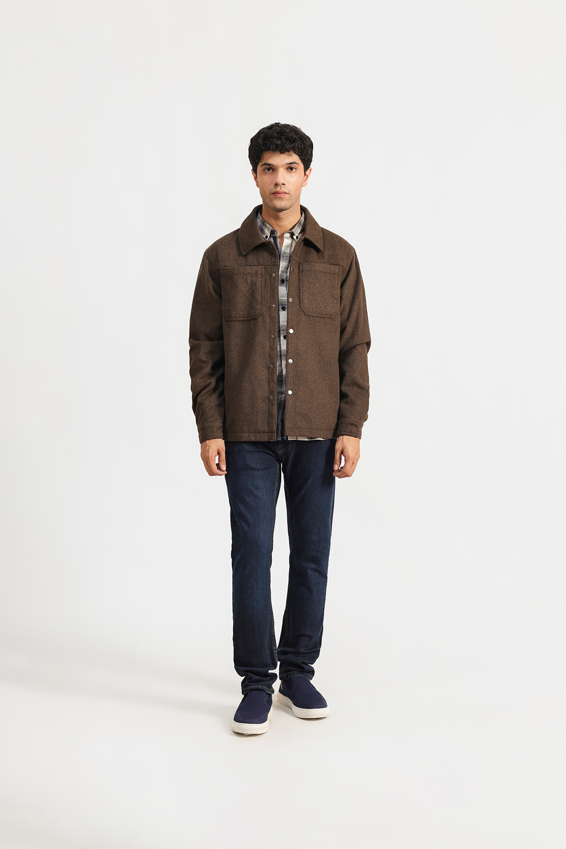 Men's shirt shacket
