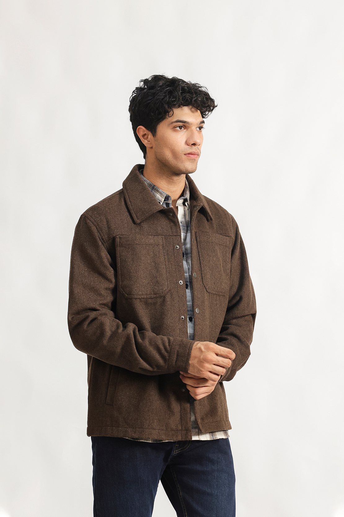 Men's shirt shacket