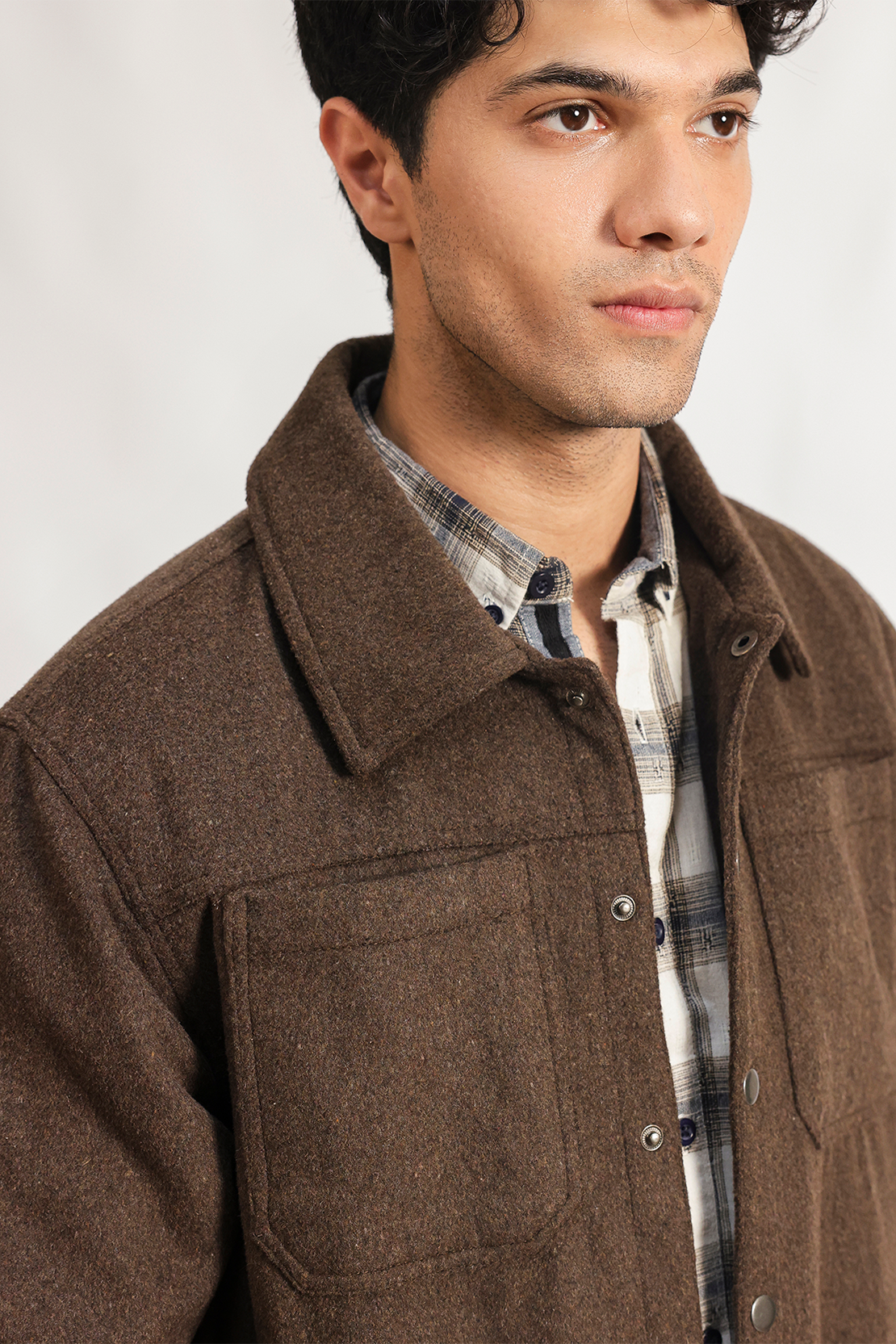 Men's shirt shacket