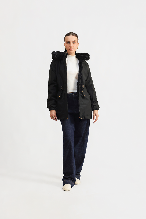 Fur-Lined Arctic jacket