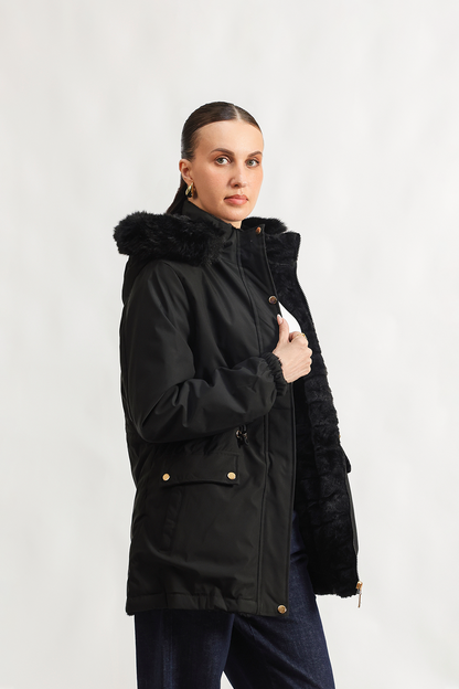 Fur-Lined Arctic jacket
