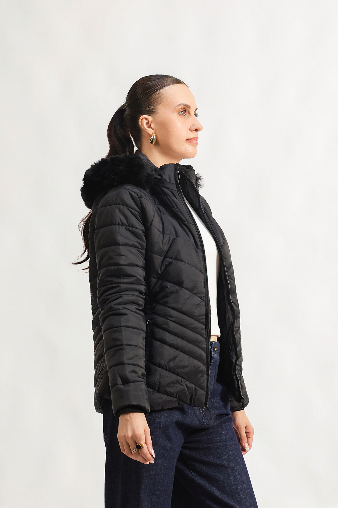 Quilted Puffer Jacket