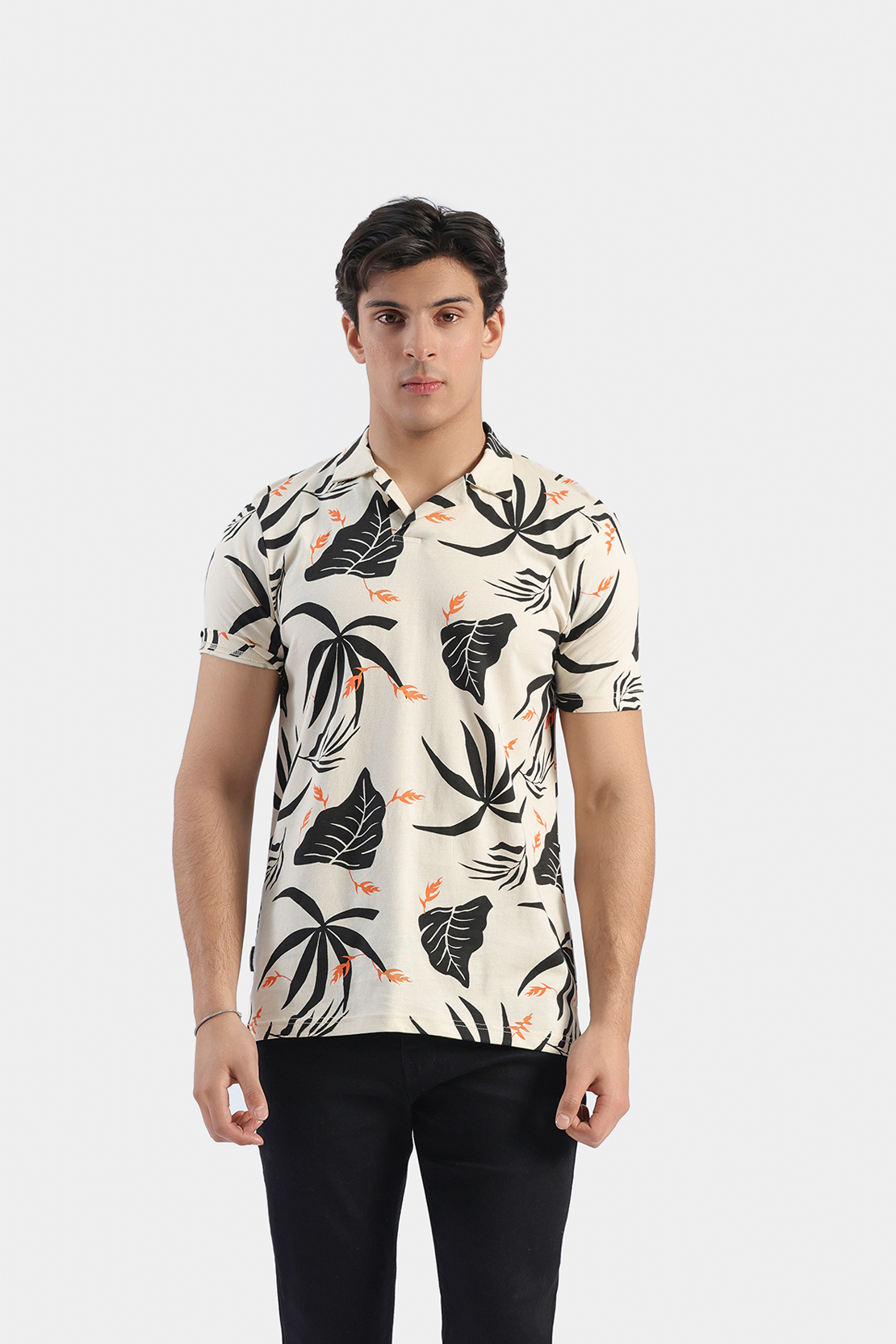 All-Over Printed Polo