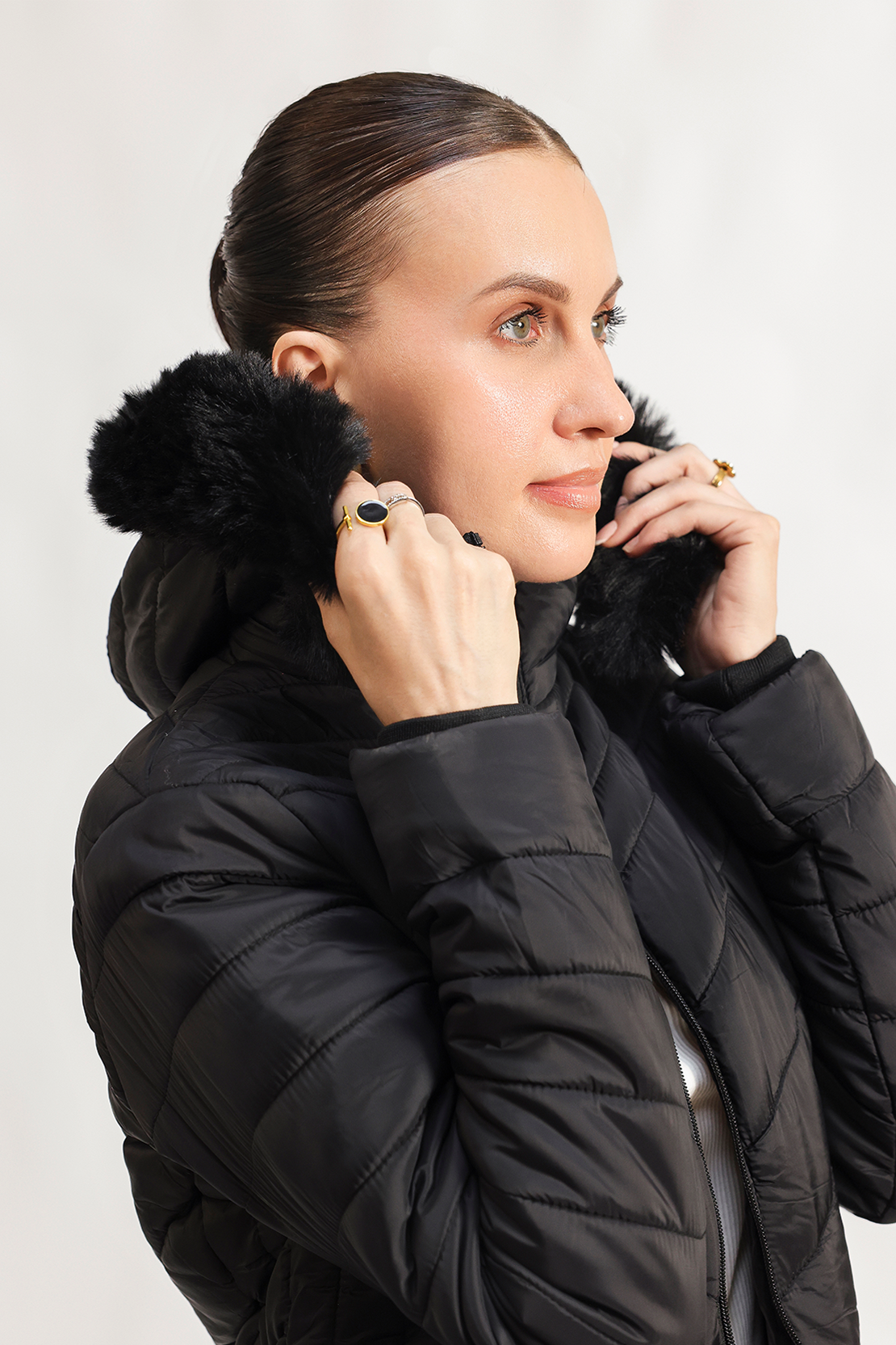 Quilted Puffer Jacket