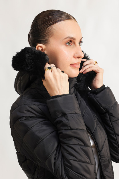 Quilted Puffer Jacket