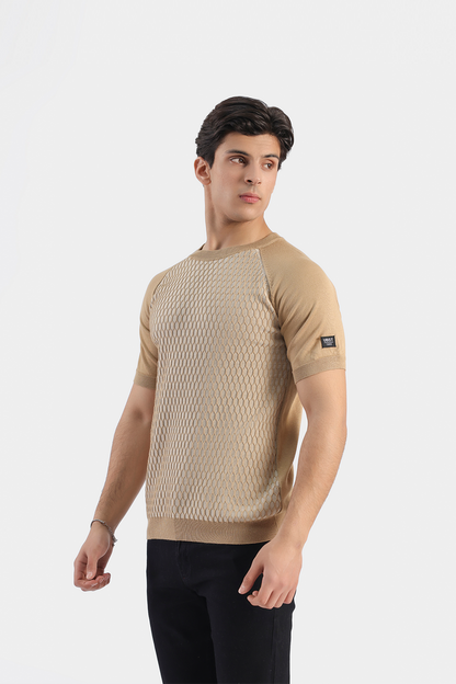 Knitted T-shirt
