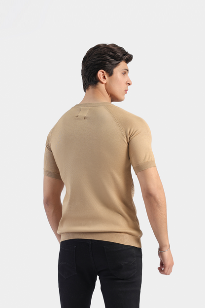 Knitted T-shirt
