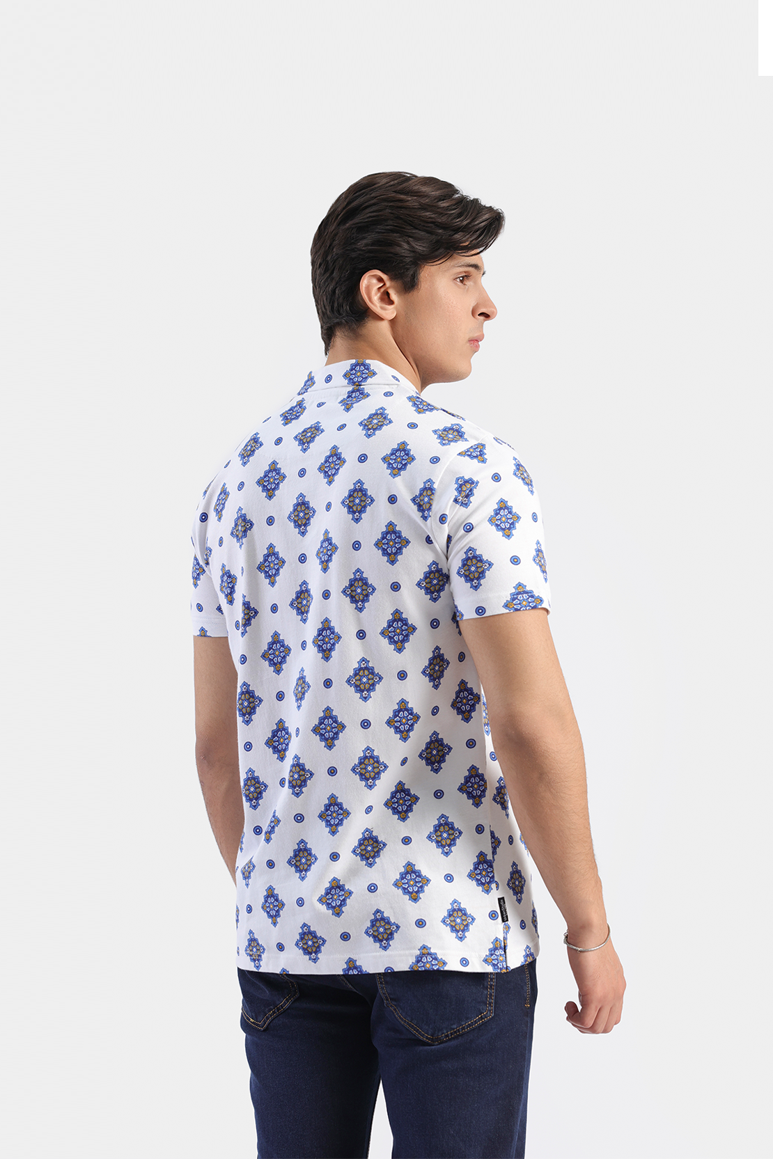 All-Over Printed Polo