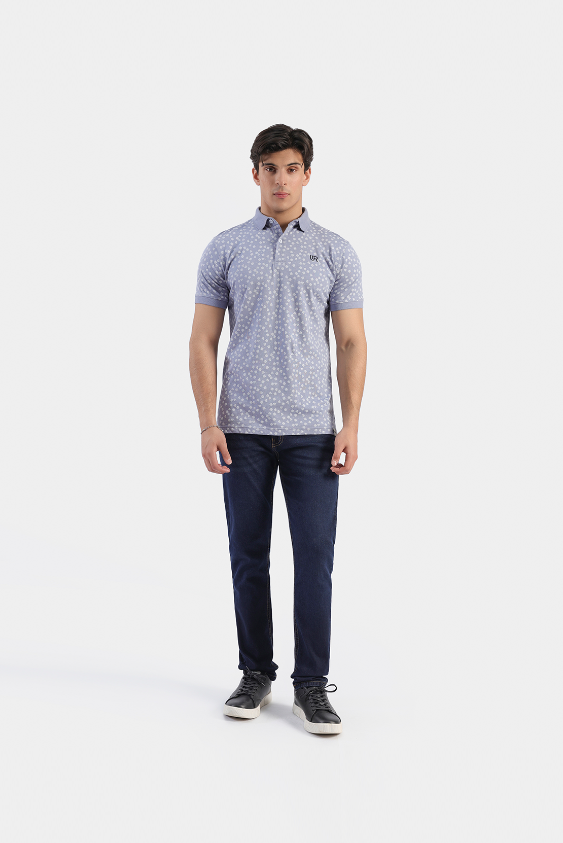 All-Over Printed Polo