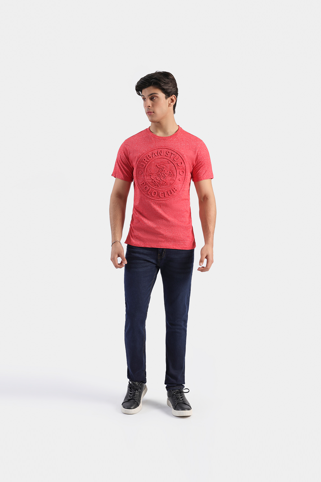 Embossed Slim T-Shirt