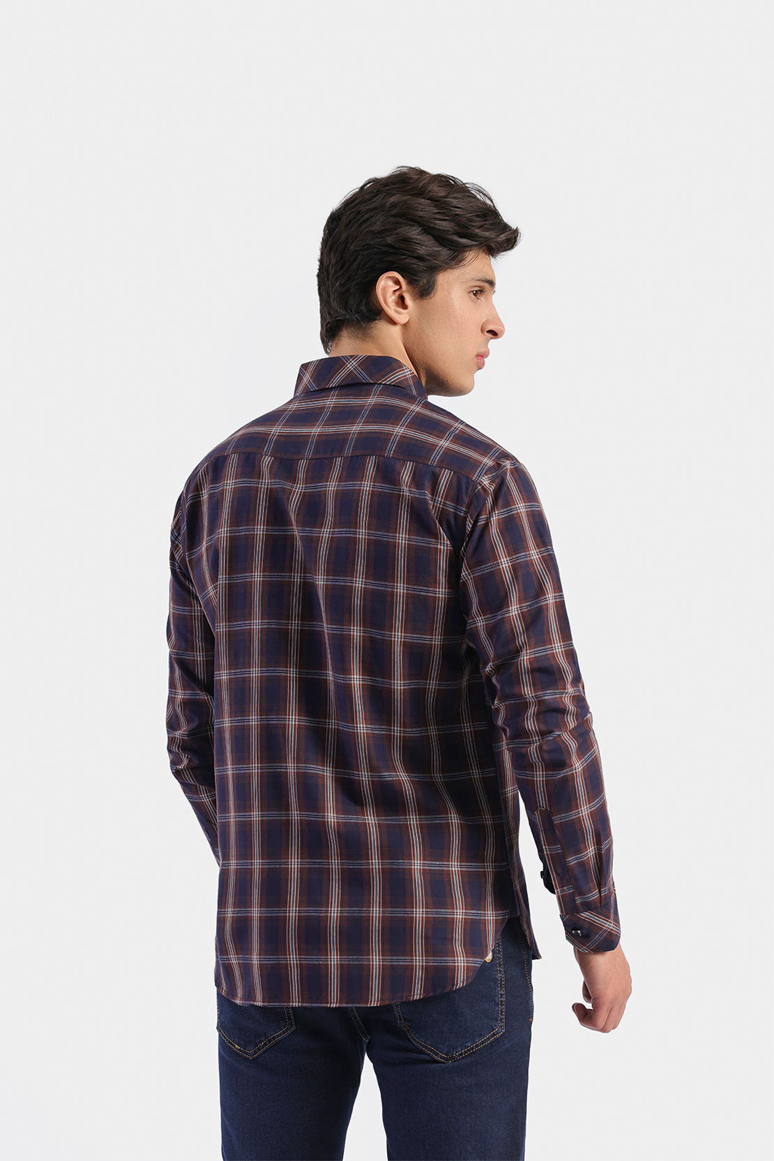 Double Pocket Checked Shirt
