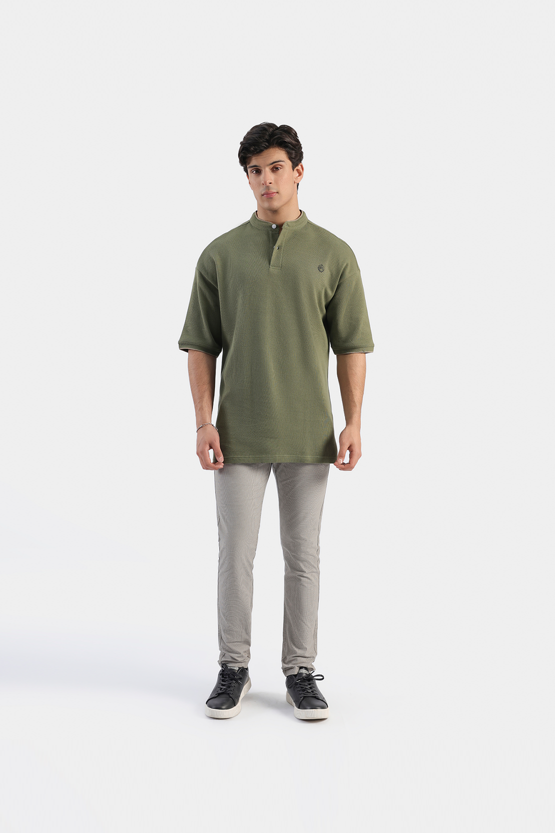 Henley Neck T-shirt